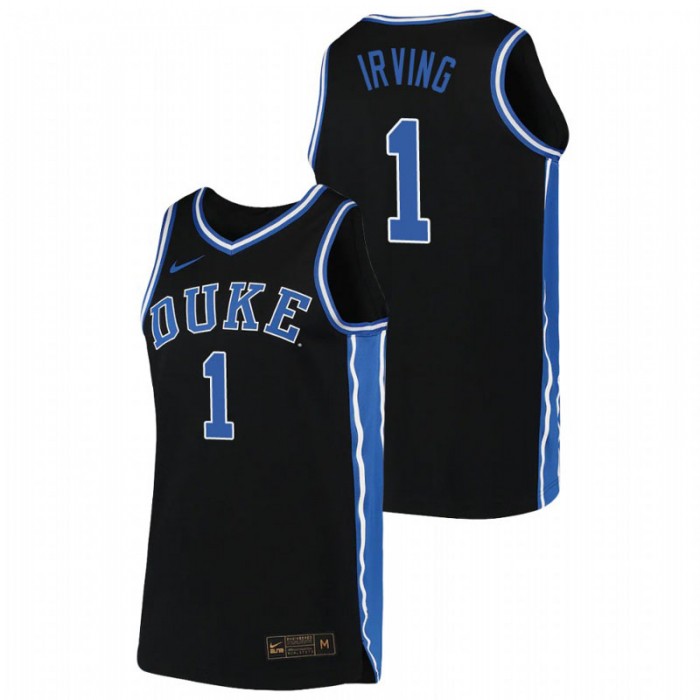 Duke Blue Devils Replica Kyrie Irving College Basketball Jersey Black For Men
