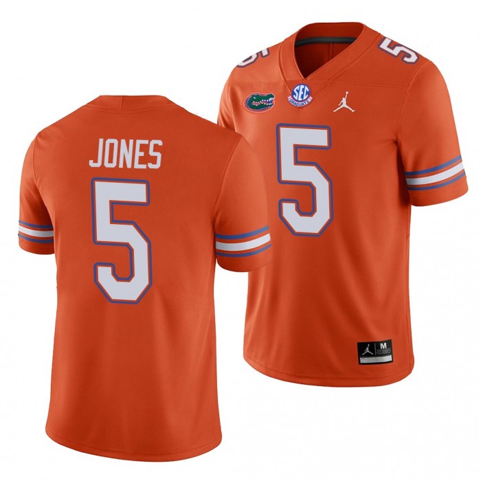 2021-22 Florida Gators College Football Emory Jones Jersey Orange