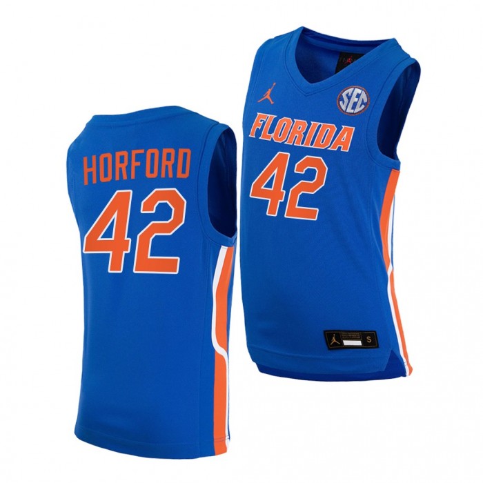 Al Horford #42 Florida Gators College Basketball NBA Alumni Royal Jersey