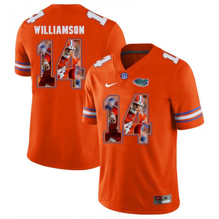 Florida Gators Football Orange College Chris Williamson Jersey