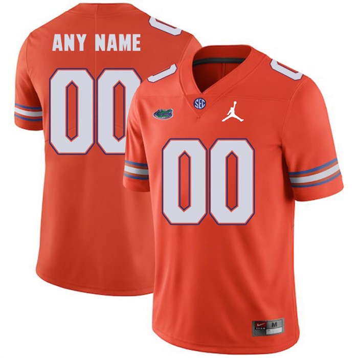 Florida Gators 2018 Football Game Orange For Men Jordan Brand Custom Jersey
