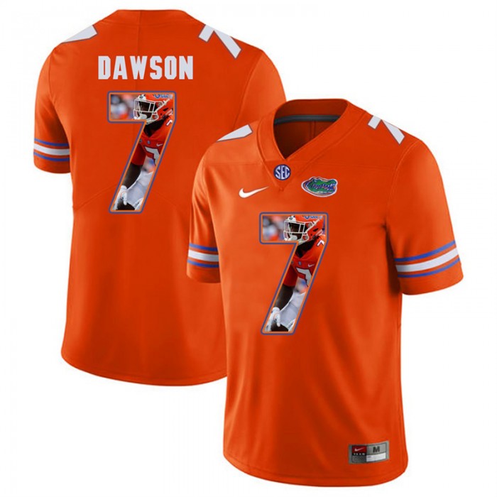 Florida Gators Football Orange College Duke Dawson Jersey