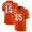 Florida Gators #15 Orange College Football Eddy Pineiro Player Performance Jersey
