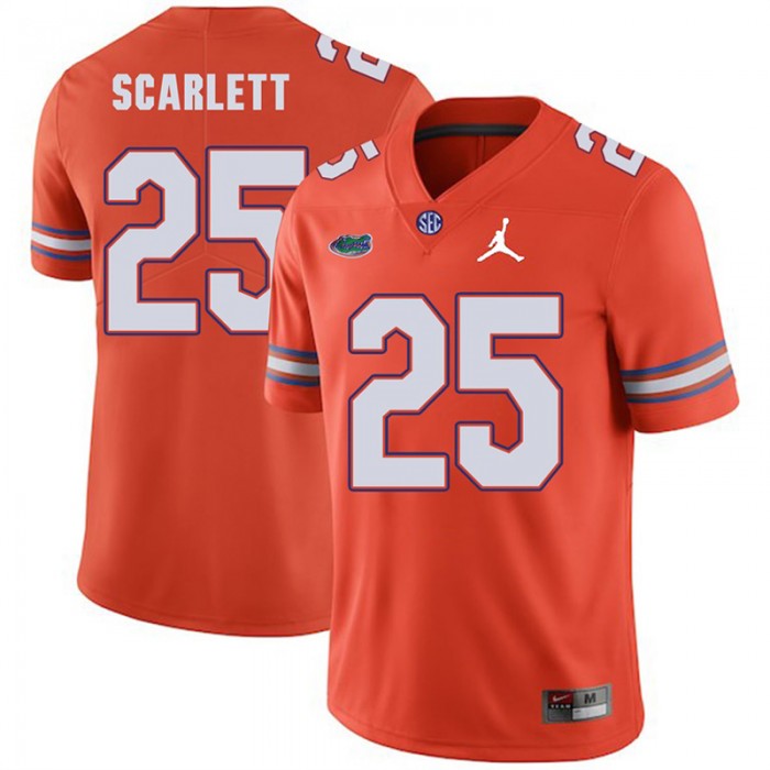 Florida Gators 2018 Football Game Orange For Men Jordan Brand Jordan Scarlett Jersey