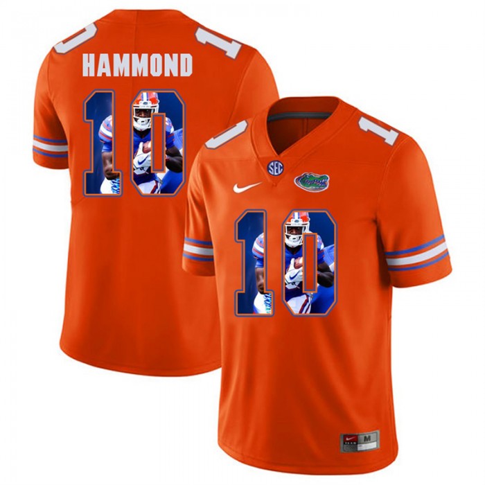 Florida Gators Football Orange College Josh Hammond Jersey