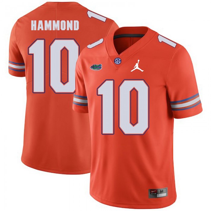 Florida Gators 2018 Football Game Orange For Men Jordan Brand Josh Hammond Jersey