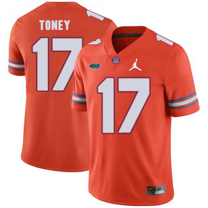 Florida Gators 2018 Football Game Orange For Men Jordan Brand Kadarius Toney Jersey
