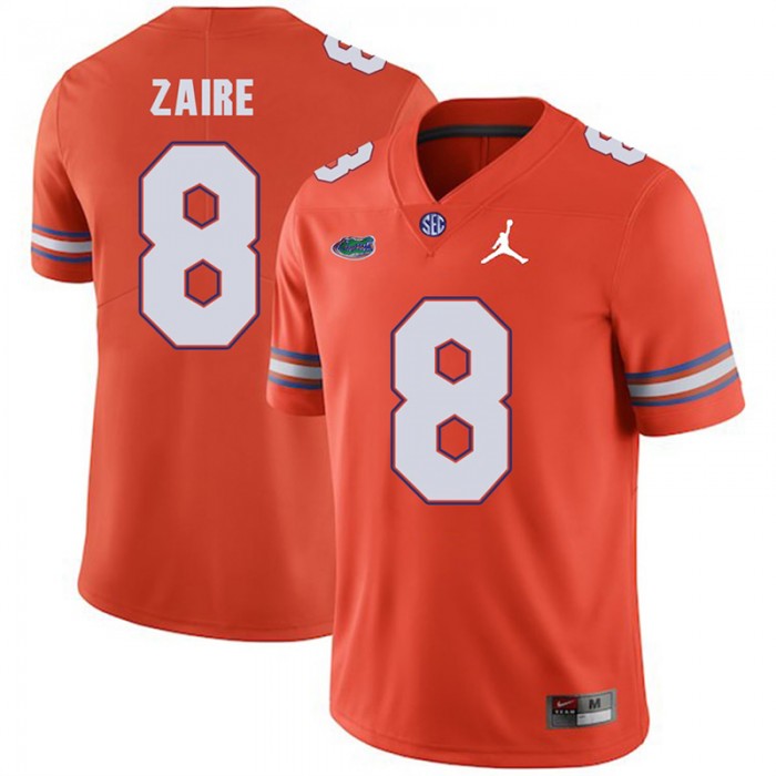 Florida Gators 2018 Football Game Orange For Men Jordan Brand Malik Zaire Jersey