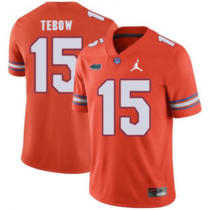 Florida Gators 2018 Football Game Orange For Men Jordan Brand Tim Tebow Jersey