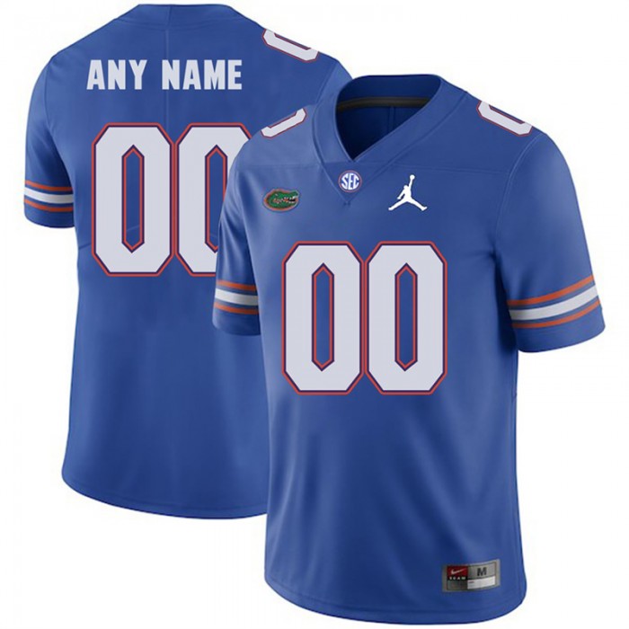 Florida Gators 2018 Football Game Royal For Men Jordan Brand Custom Jersey