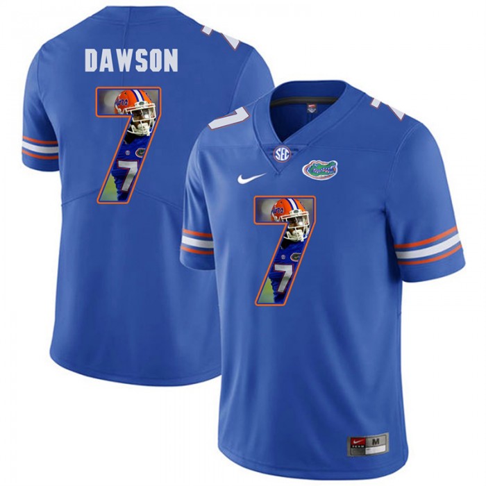 Florida Gators Football Royal College Duke Dawson Jersey