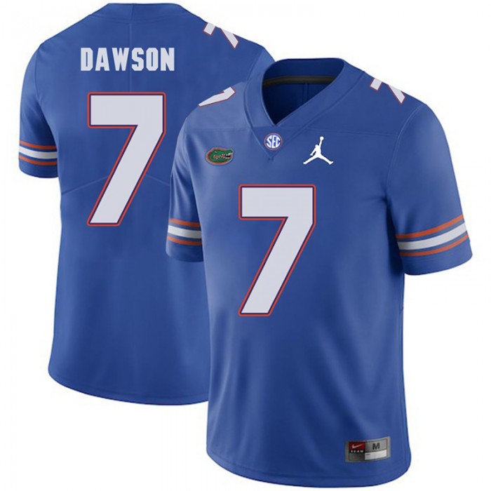 Florida Gators 2018 Football Game Royal For Men Jordan Brand Duke Dawson Jersey