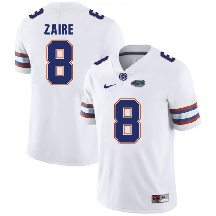 Florida Gators #8 White College Football Malik Zaire Player Performance Jersey