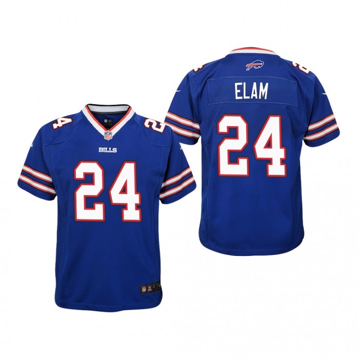 Kaiir Elam #24 Buffalo Bills 2022 NFL Draft Royal Youth Game Jersey Florida Gators
