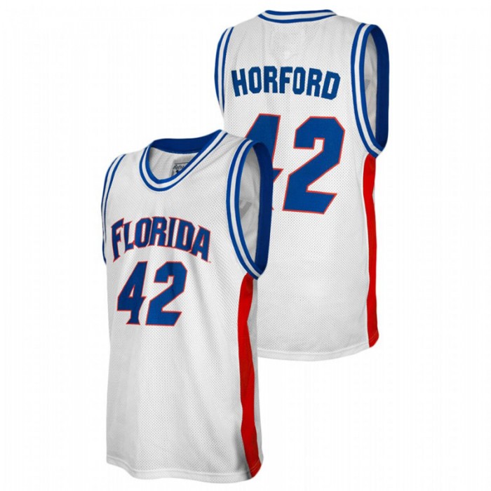 Florida Gators Al Horford Jersey College Baketball White Alumni For Men