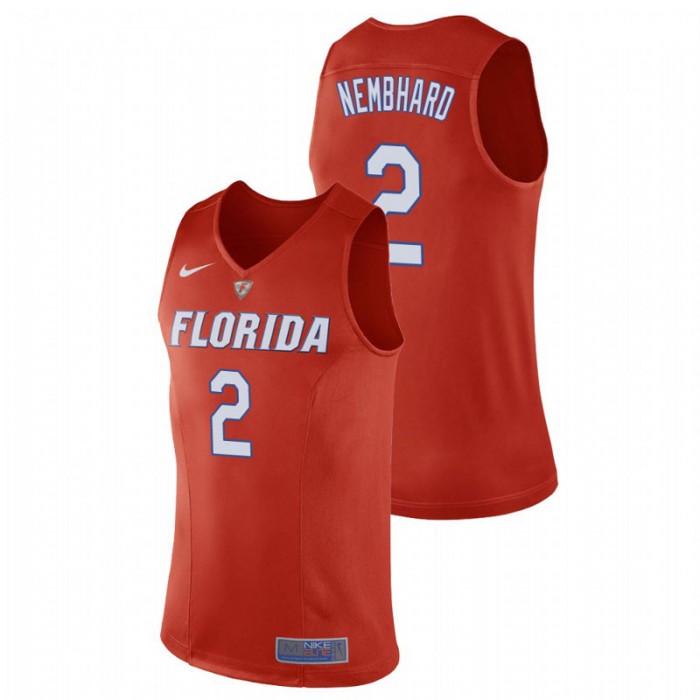 Florida Gators College Basketball Orange Andrew Nembhard Replica Jersey For Men