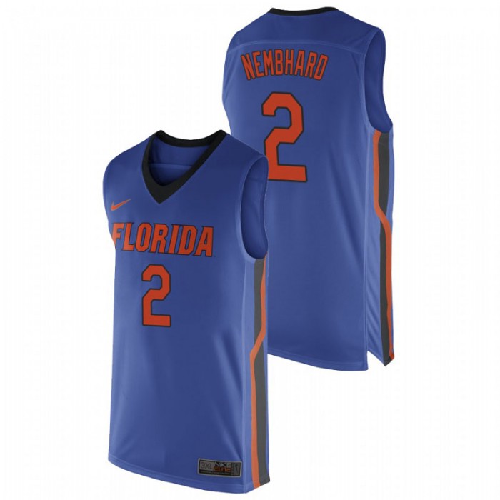 Florida Gators College Basketball Royal Blue Andrew Nembhard Replica Jersey For Men