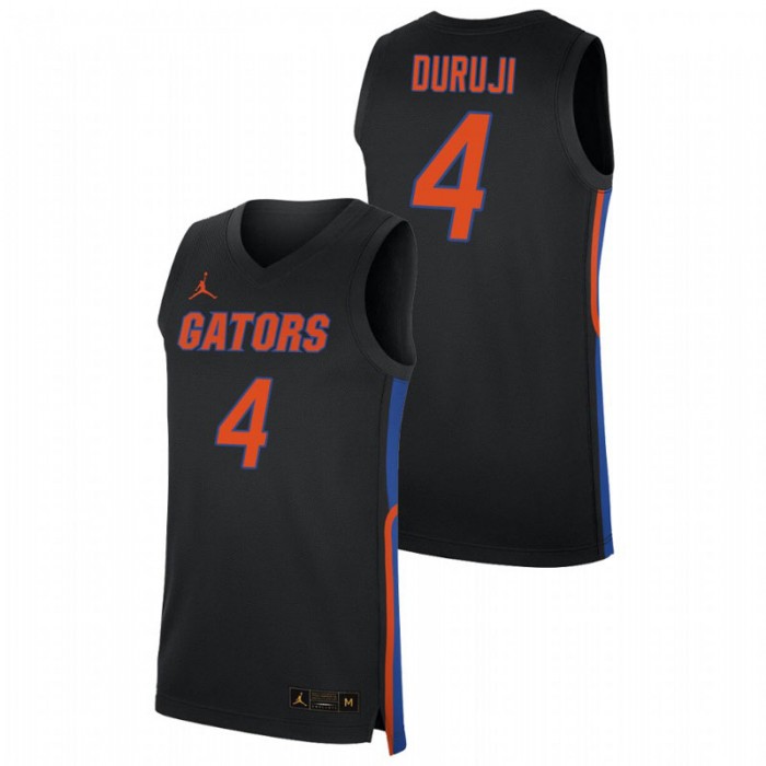 Florida Gators Replica Anthony Duruji College Basketball Jersey Black For Men