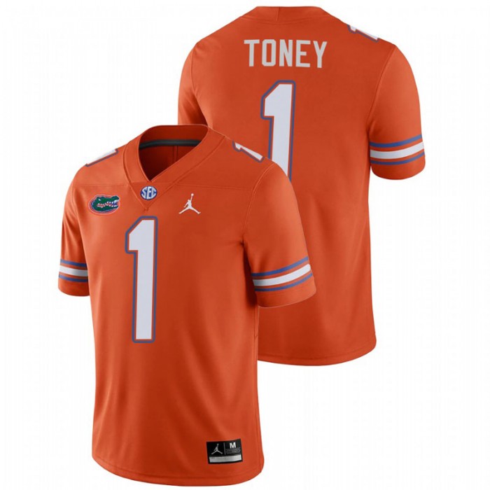 Florida Gators Kadarius Toney Alternate Game College Football Jersey For Men Orange
