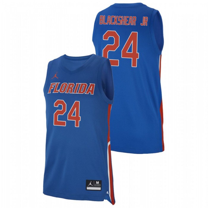 Florida Gators College Basketball Royal Kerry Blackshear Jr. Replica Jersey For Men