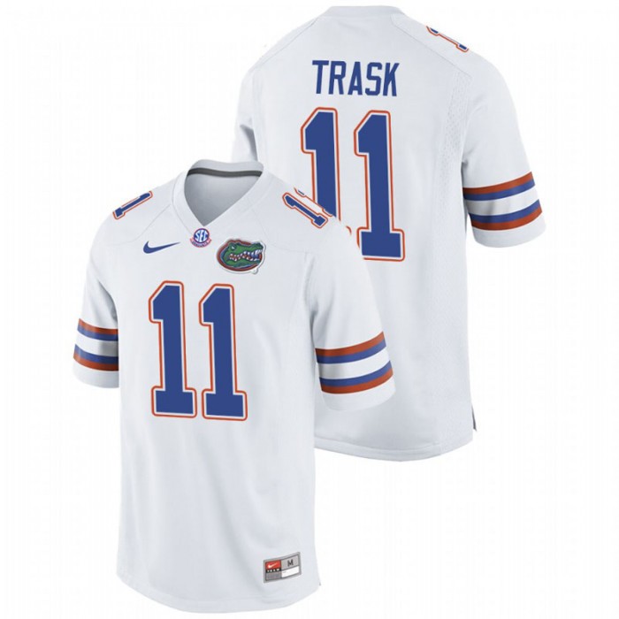 Kyle Trask Florida Gators College Football Away Game White Jersey For Men