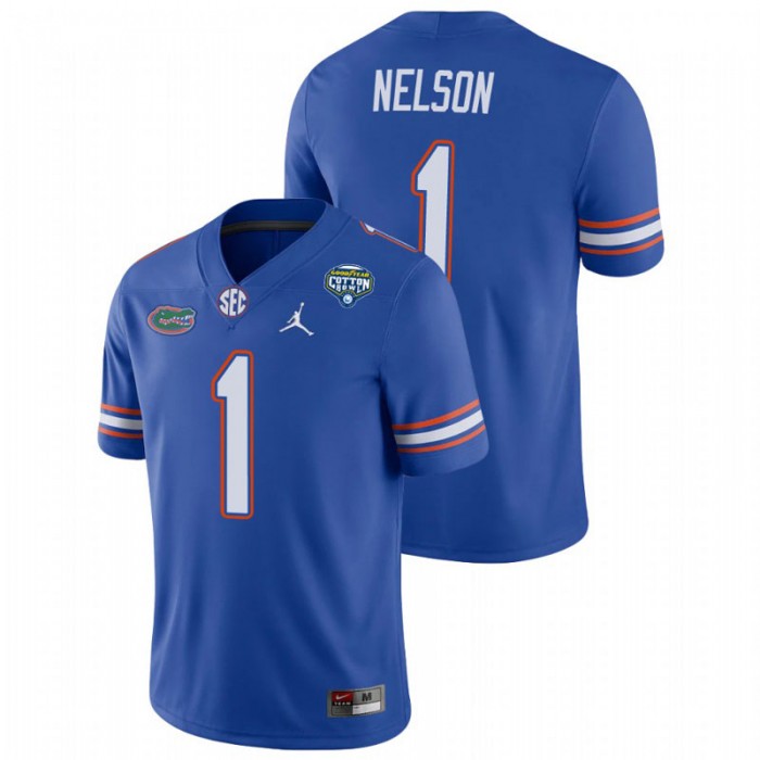 Reggie Nelson Florida Gators 2020 Cotton Bowl Royal Game Jersey