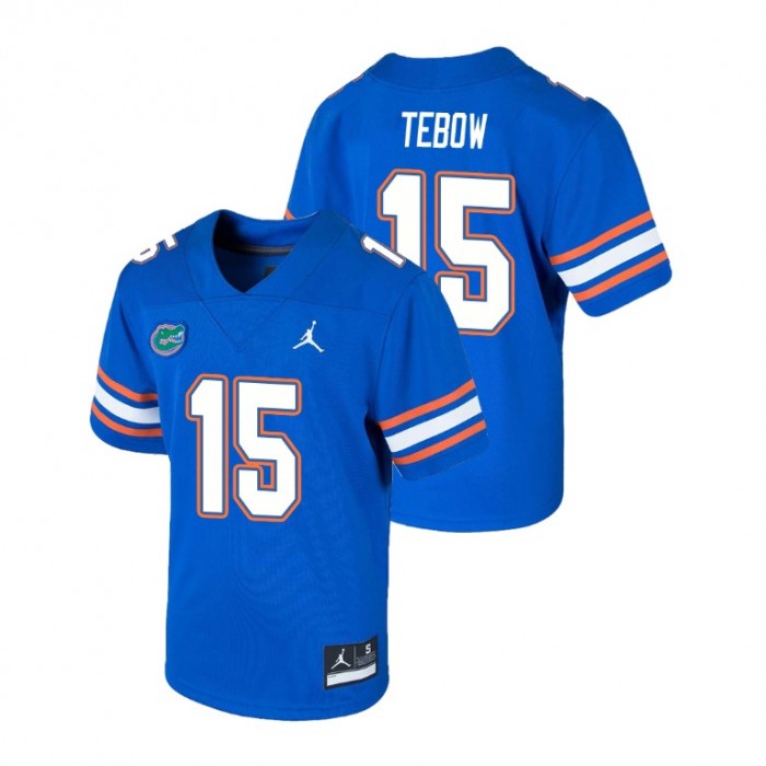Tim Tebow Youth Florida Gators Royal Game College Football Jersey