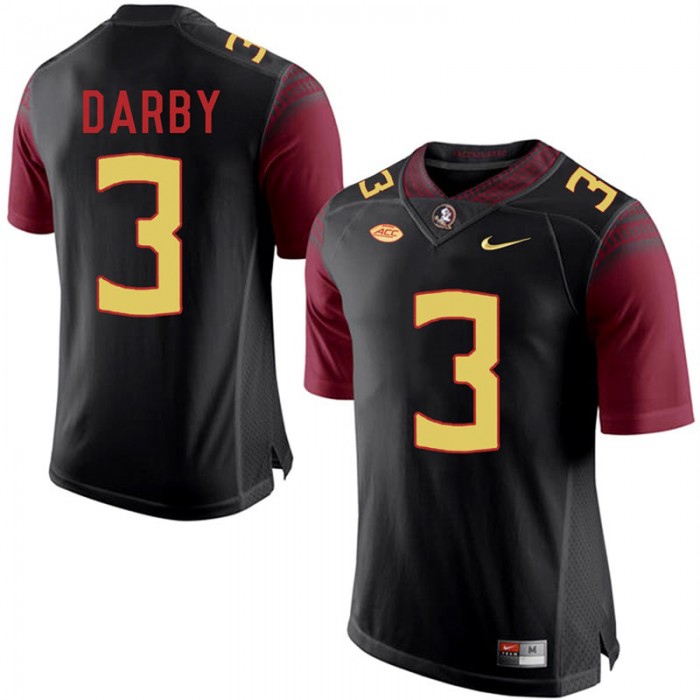 Ronald Darby Florida State Seminoles Black College School Football Player Stitched Alternate Jersey