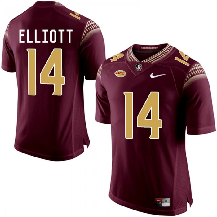 Javien Elliott Florida State Seminoles Garnet College School Football Player Stitched Limited Jersey