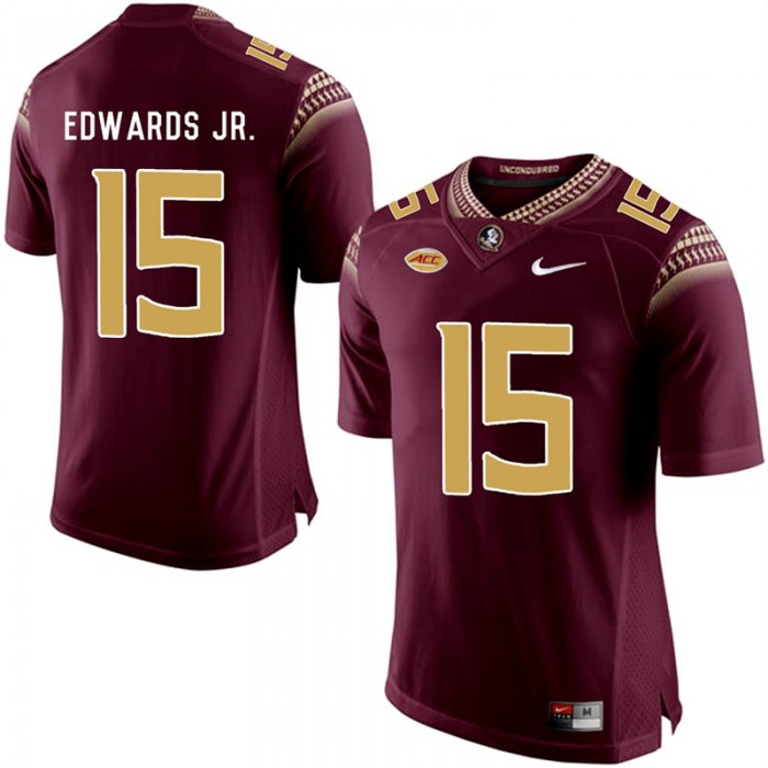 Mario Edwards Jr. Florida State Seminoles Garnet College School Football Player Stitched Limited Jersey