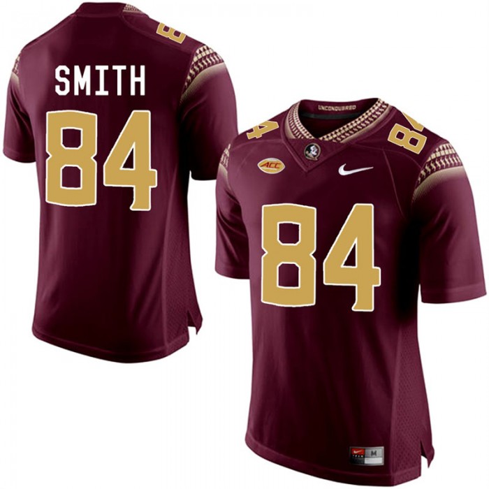 Rodney Smith Florida State Seminoles Garnet College School Football Player Stitched Limited Jersey