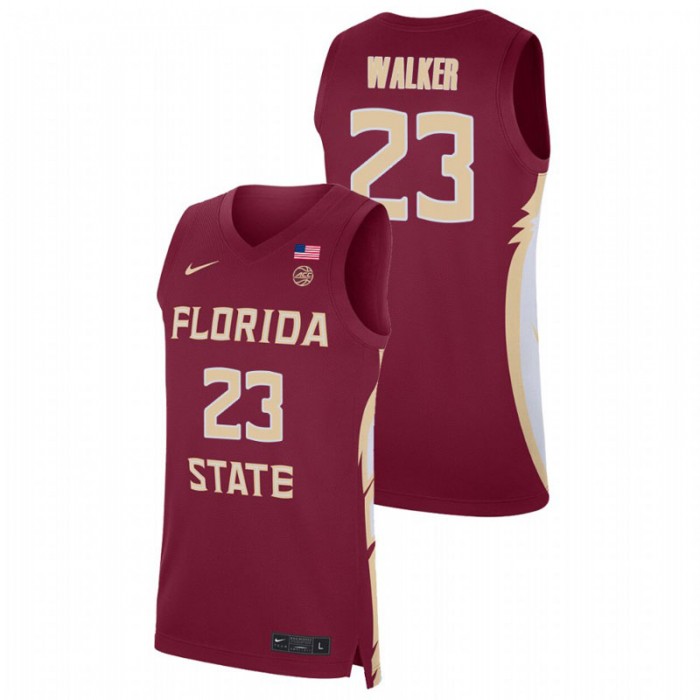 Florida State Seminoles M.J. Walker Basketball Replica Jersey Red For Men