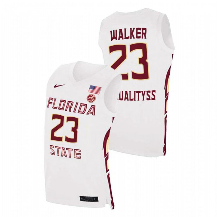 Florida State Seminoles M.J. Walker Basketball Swingman Jersey White For Men