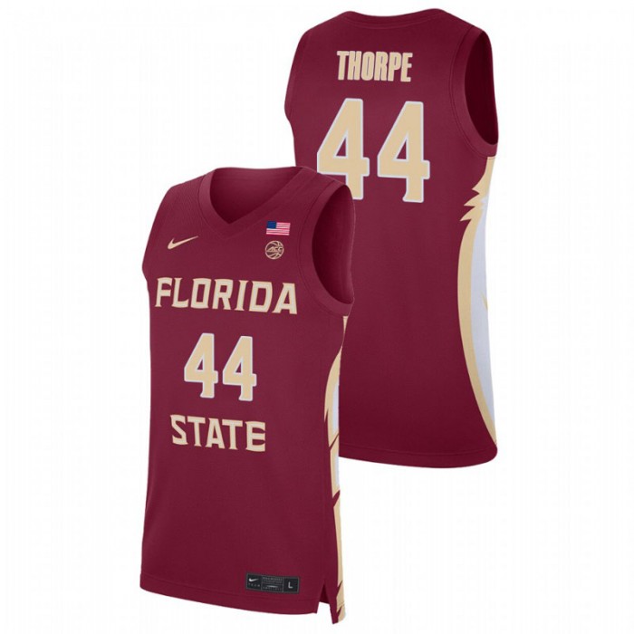 Florida State Seminoles Max Thorpe Basketball Replica Jersey Red For Men