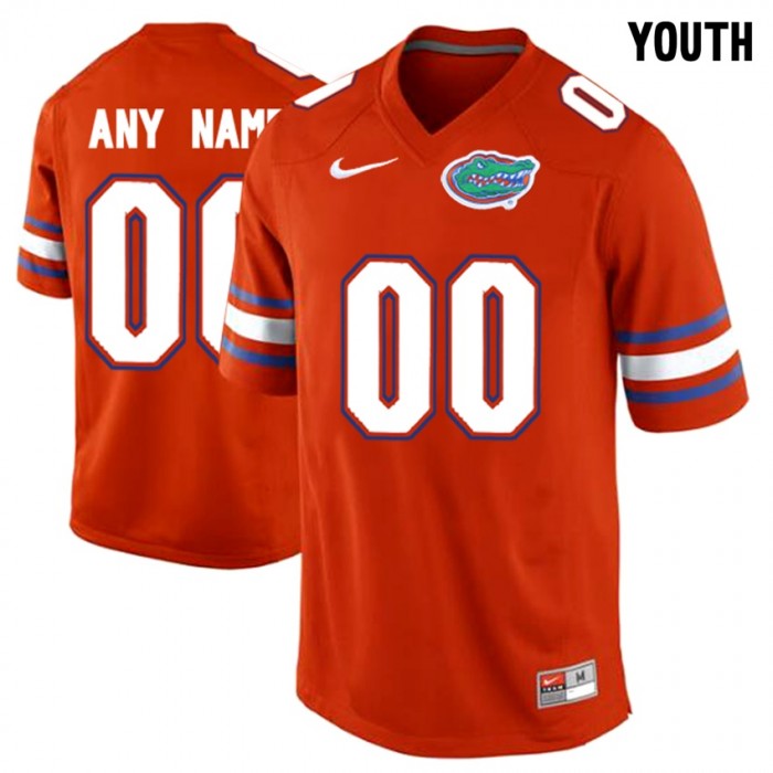 Youth Florida State Seminoles #00 Orange College Limited Football Customized Jersey