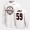 Men's Georgia Bulldogs 2021 National Champions Broderick Jones White Expression T-Shirt