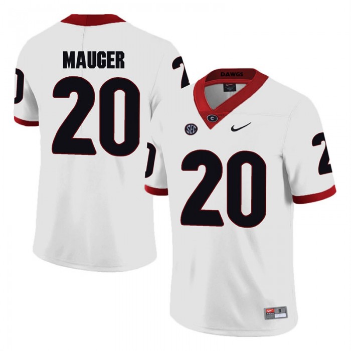 Georgia Bulldogs Quincy Mauger #20 College Football Game Jersey