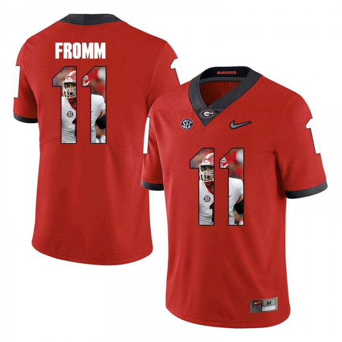 Georgia Bulldogs Football Red College Jake Fromm Jersey