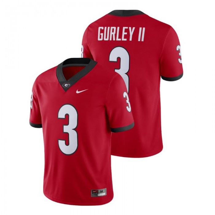 Todd Gurley II For Men Georgia Bulldogs Red Alumni Football Game Player Jersey