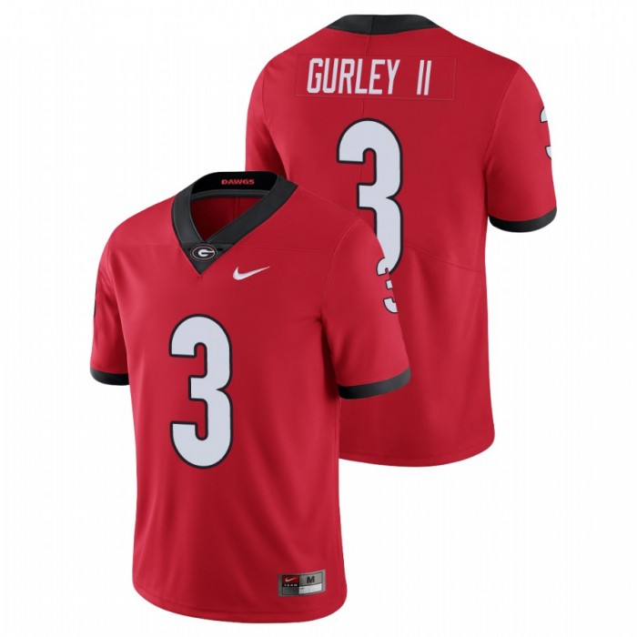 Todd Gurley II Georgia Bulldogs Limited Red Jersey