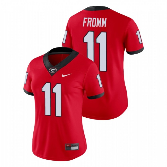 Georgia Bulldogs Jake Fromm Game College Football Jersey Women's Red