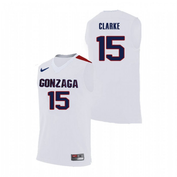 Gonzaga Bulldogs College Basketball White Brandon Clarke Replica Jersey For Men