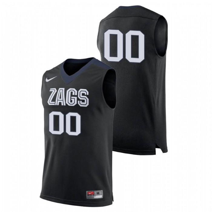 Gonzaga Bulldogs College Basketball Black Custom Replica Jersey For Men