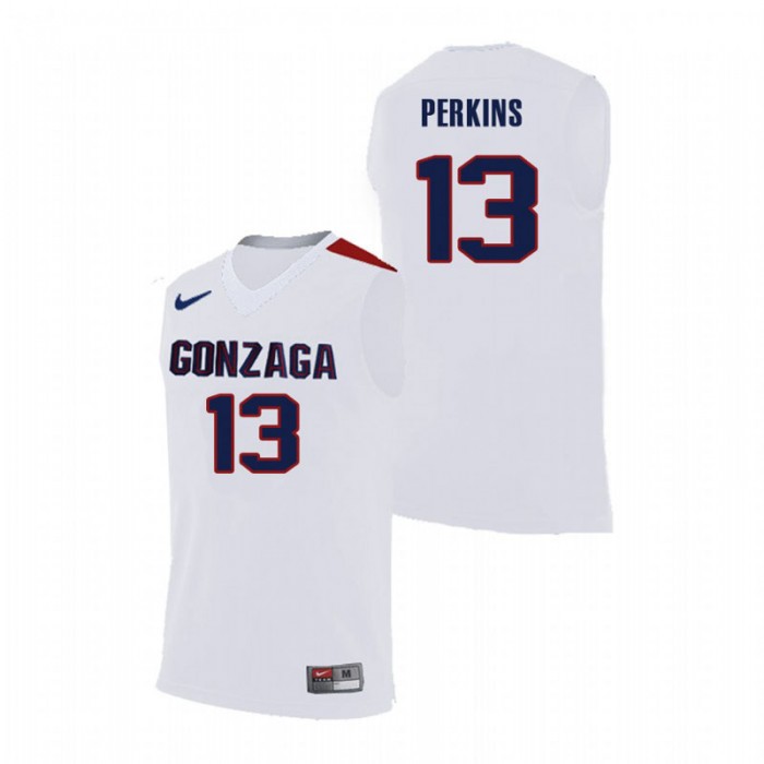 Gonzaga Bulldogs College Basketball White Josh Perkins Replica Jersey For Men