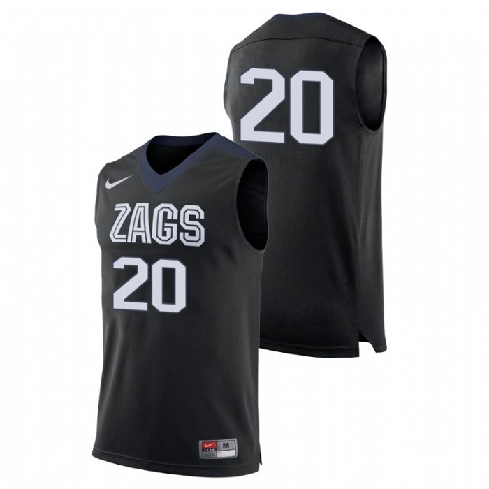 Gonzaga Bulldogs College Basketball Black Paul Pennington Replica Jersey For Men