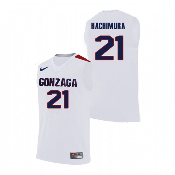 Gonzaga Bulldogs College Basketball White Rui Hachimura Replica Jersey For Men