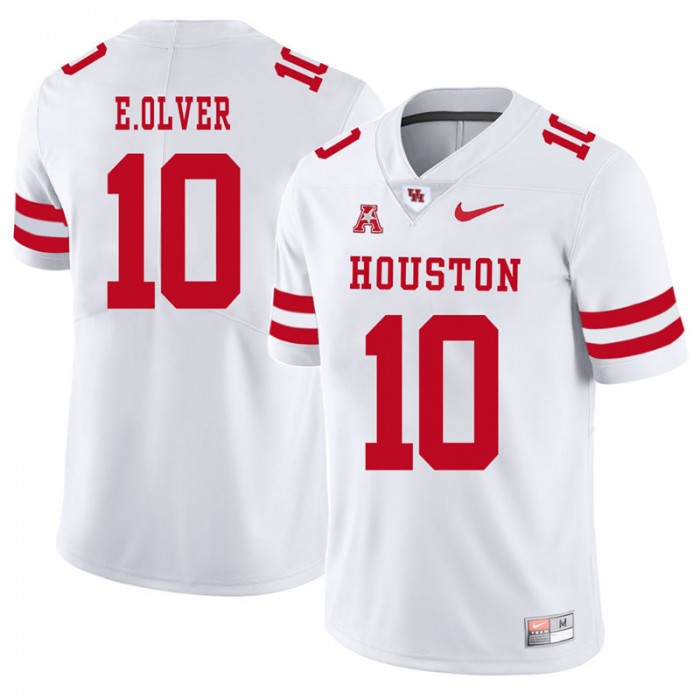 Houston Cougars Football White College Ed Oliver 2018 Best Player Jersey