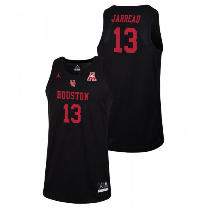 Houston Cougars College Basketball Black Dejon Jarreau Replica Jersey For Men