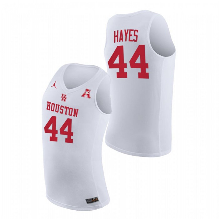 Houston Cougars Elvin Hayes Home 2021 March Madness Jersey White Men