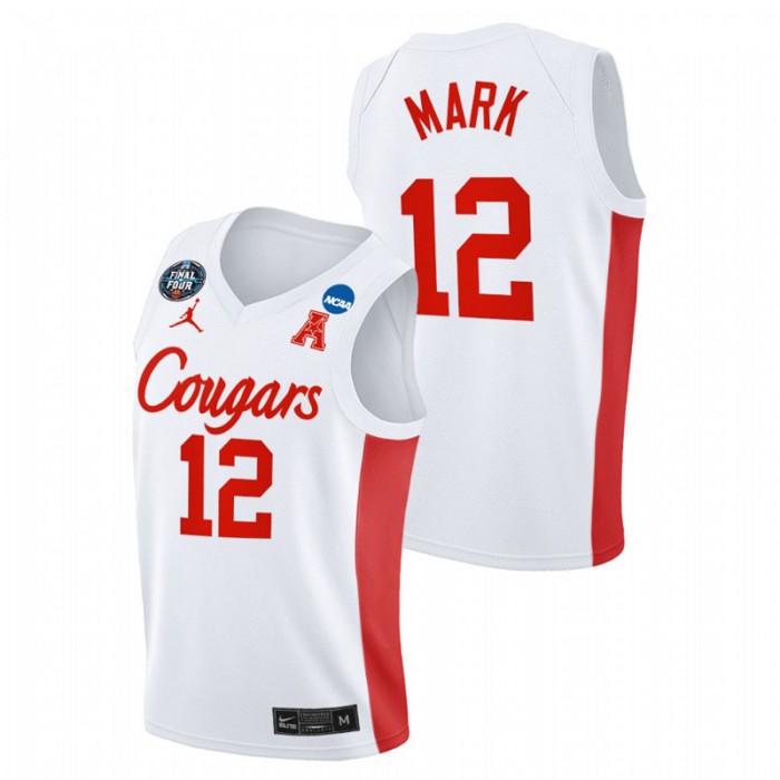 Houston Cougars Tramon Mark 2021 March Madness Final Four Classic Jersey White Men